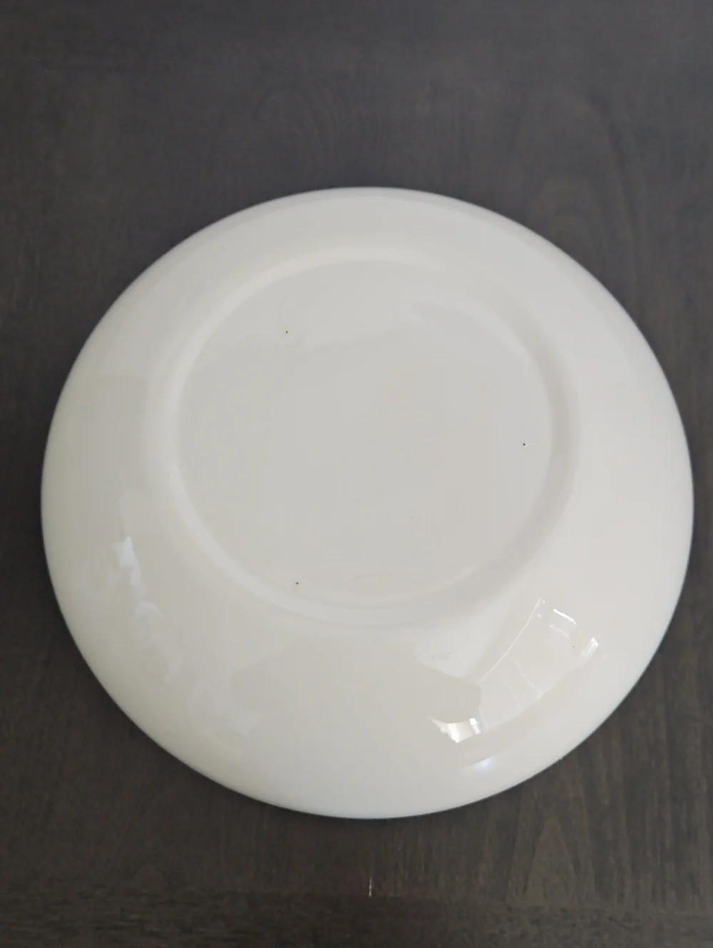 Cream Ceramic Round Decorative Bowl